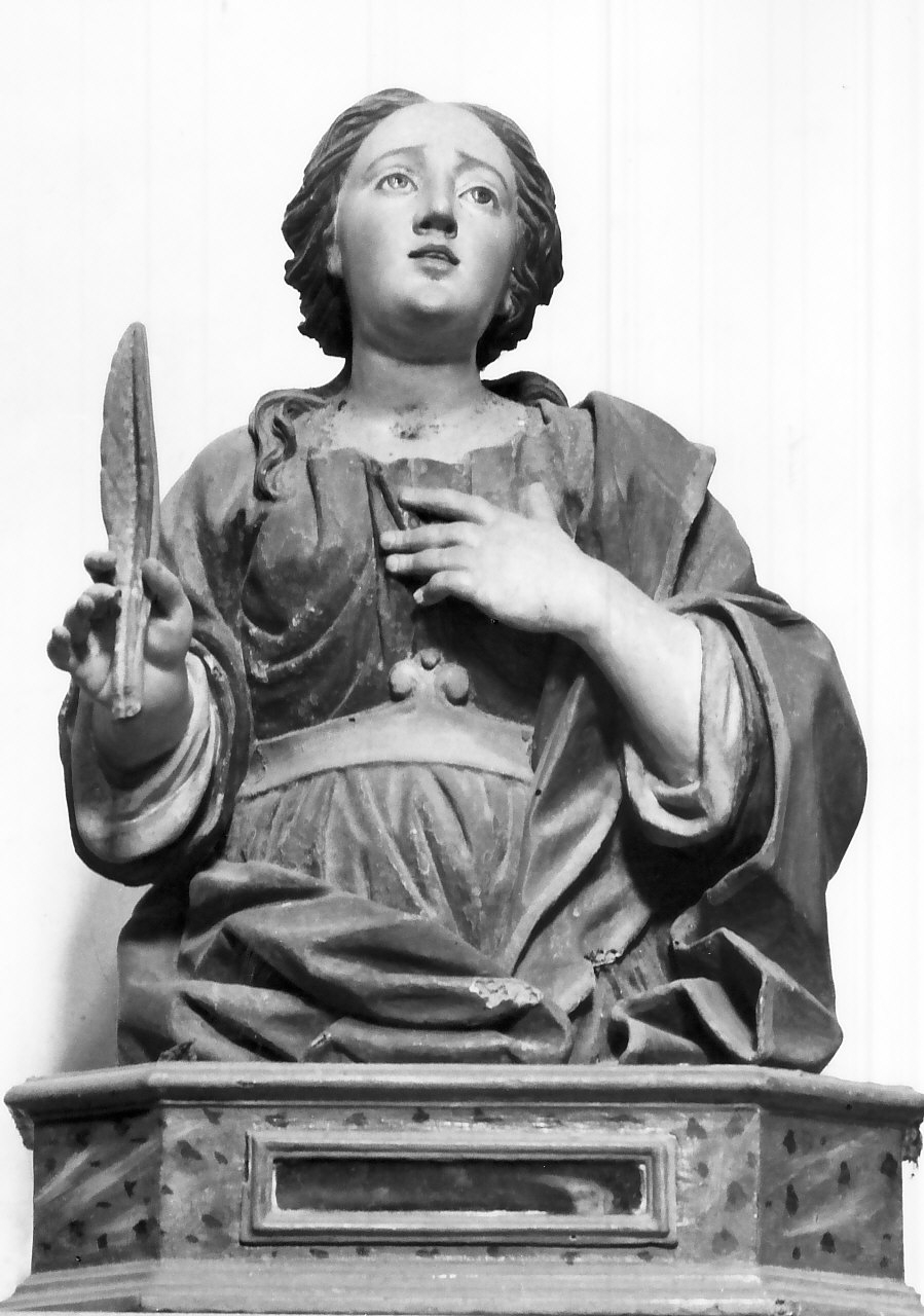Santa martire (reliquiario - a statua, opera isolata) - bottega Italia meridionale (sec. XVIII)