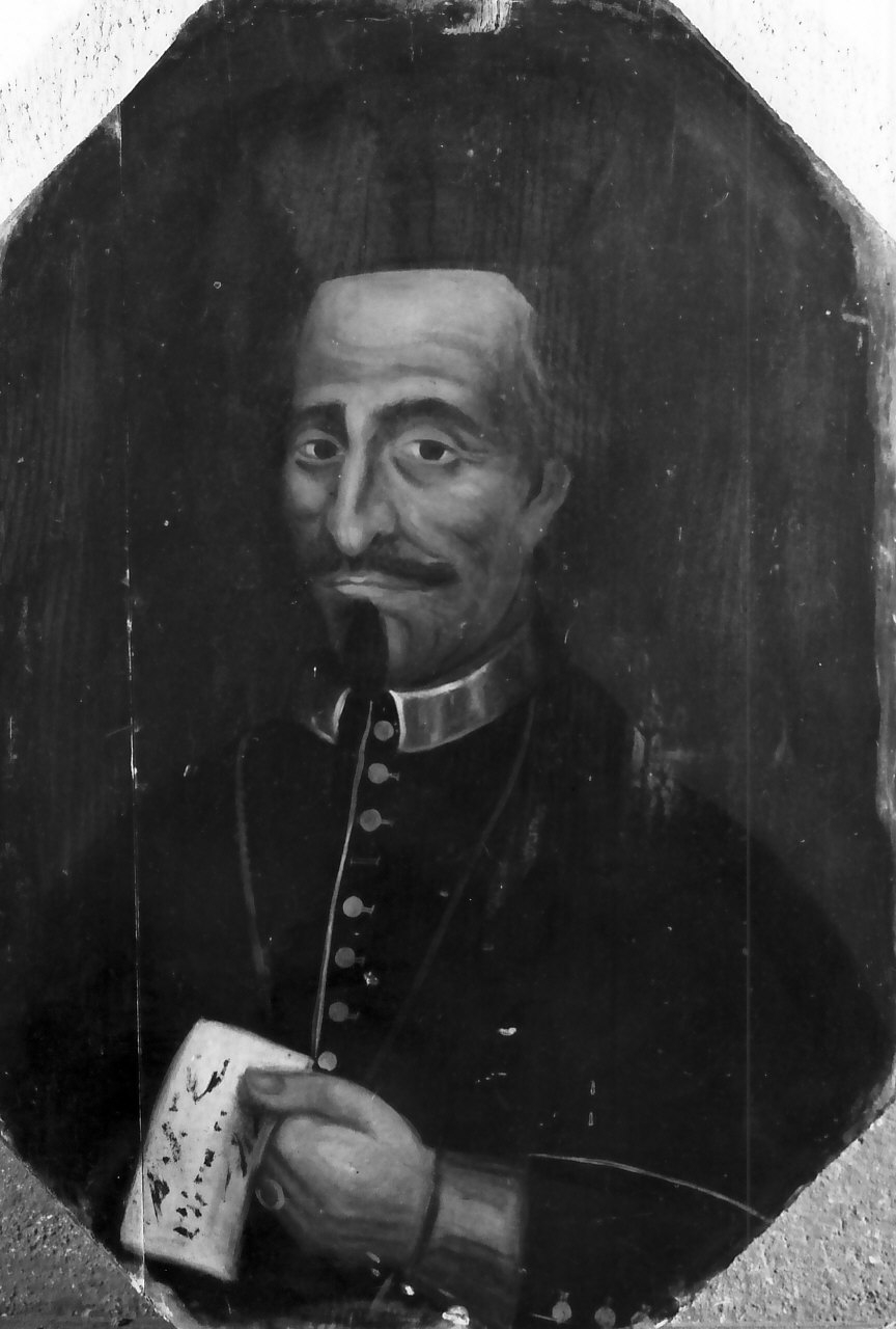 Pseudoritratto del Vescovo Orlandino, ritratto di ecclesiastico (dipinto, opera isolata) - ambito Italia meridionale (sec. XVII)