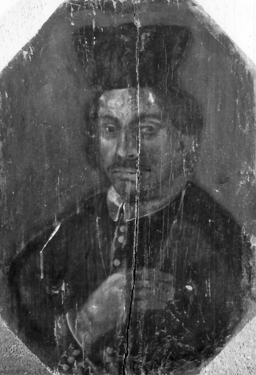Pseudoritratto del Vescovo Giovanni Dominici, ritratto di ecclesiastico (dipinto, opera isolata) - ambito Italia meridionale (sec. XVII)