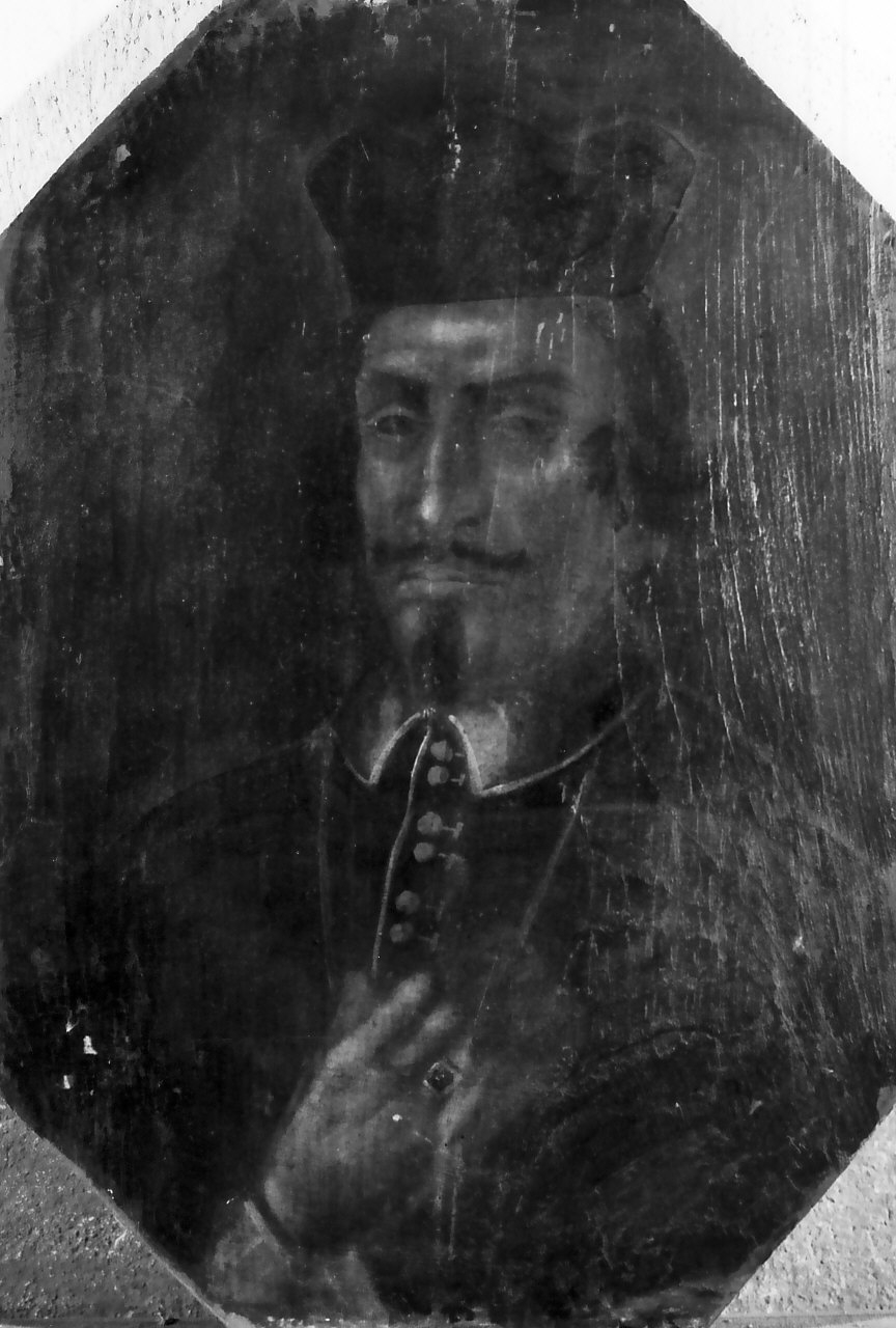 Pseudoritratto del Vescovo Giovanni, ritratto di ecclesiastico (dipinto, opera isolata) - ambito Italia meridionale (sec. XVII)