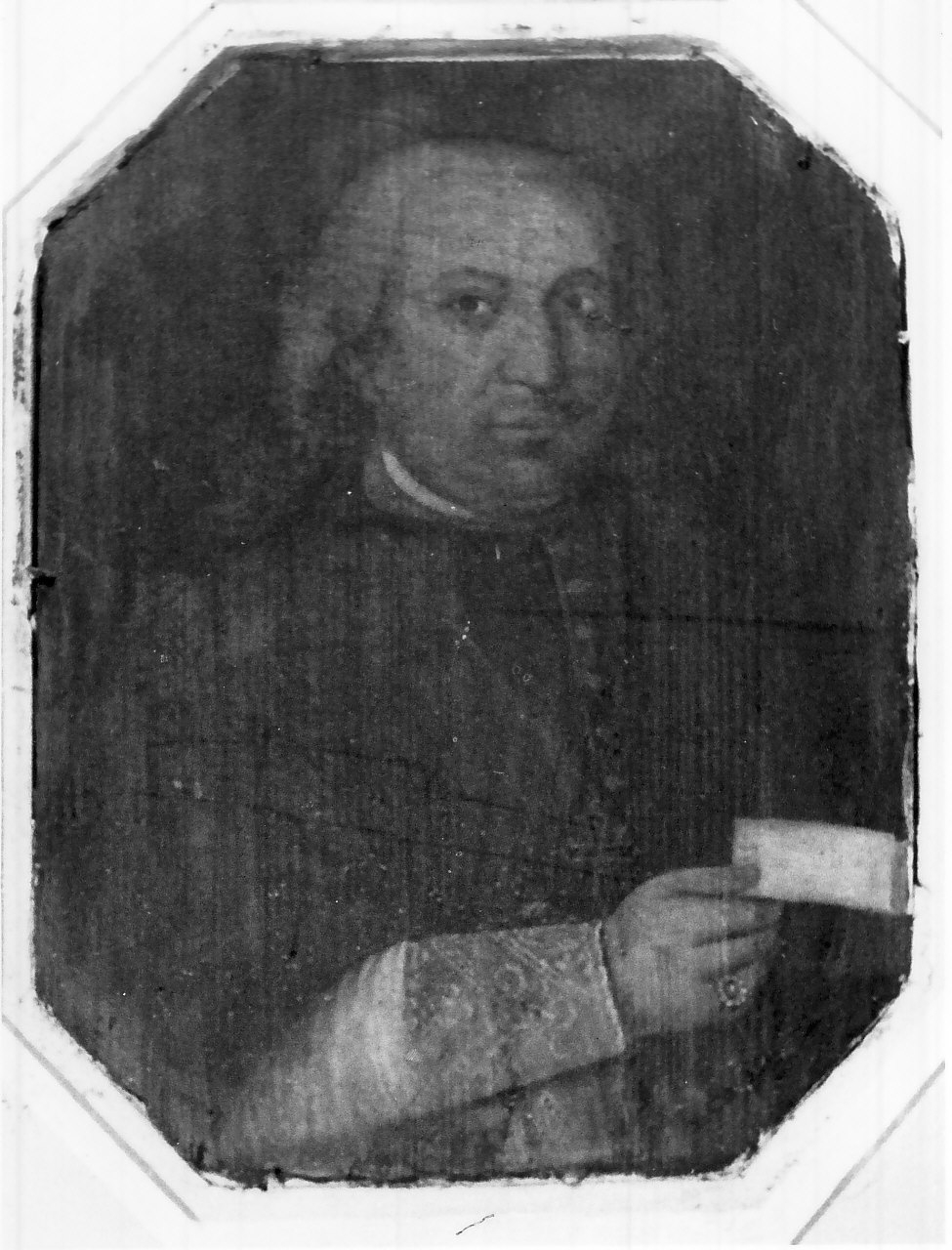 Ritratto di Mons. Gerardo Gregorio Mele, ritratto di ecclesiastico (dipinto, opera isolata) - ambito Italia meridionale (sec. XIX)