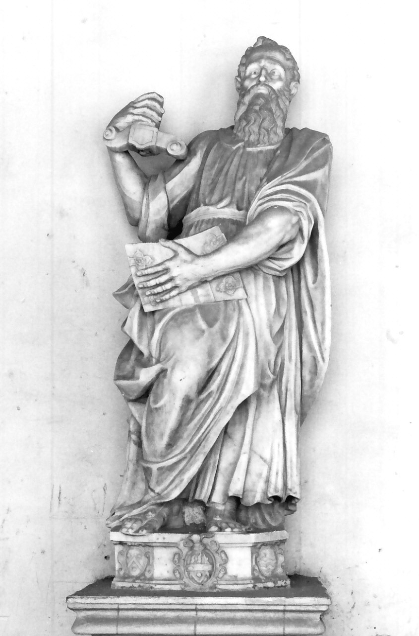 San Paolo (statua, opera isolata) - bottega Italia meridionale (fine sec. XVI)