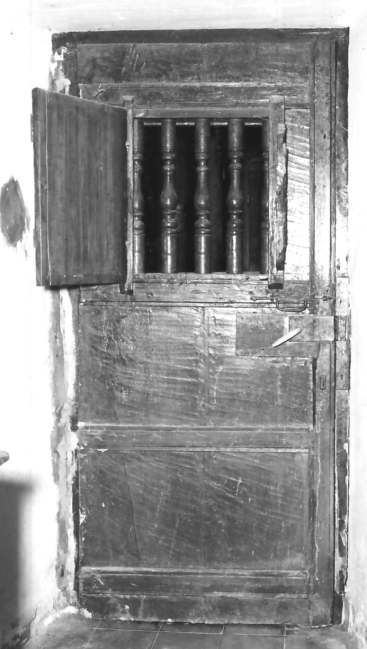 porta, opera isolata - bottega calabrese (sec. XIX)