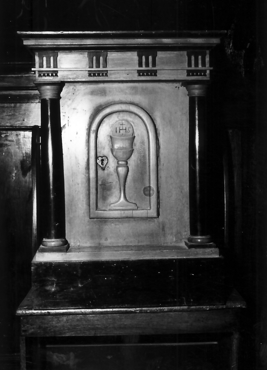 sportello di tabernacolo, opera isolata - bottega calabrese (sec. XIX)