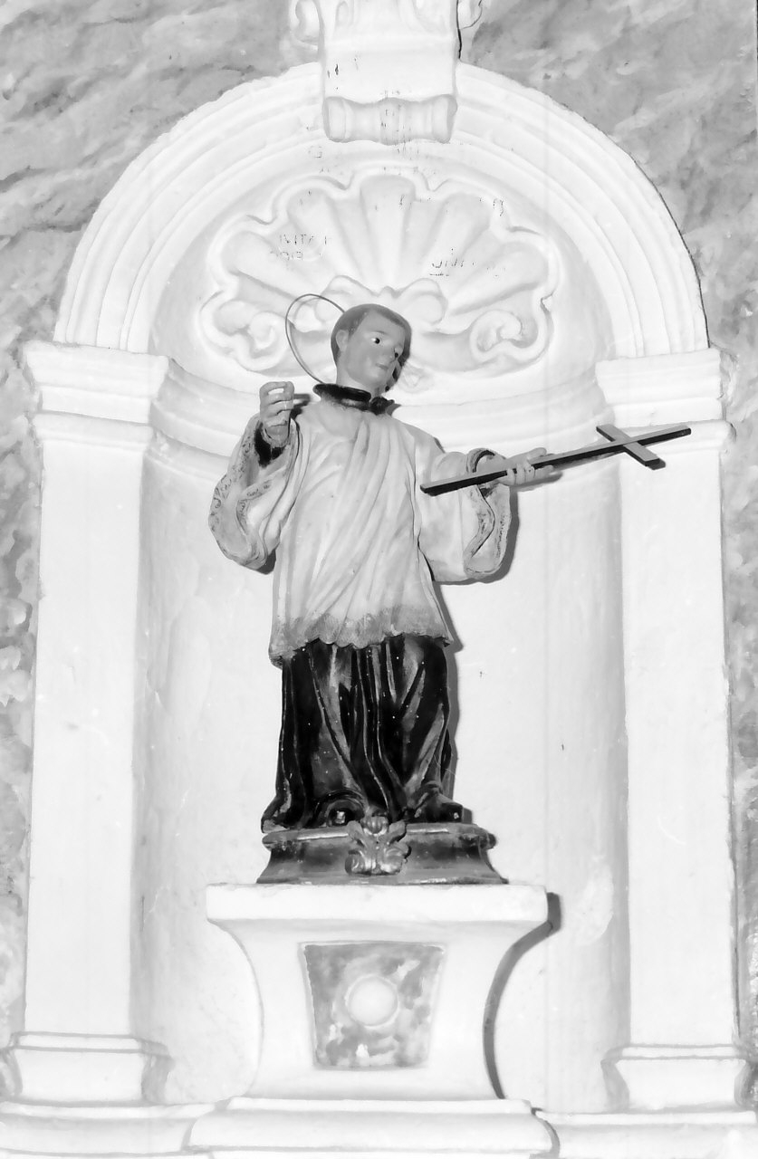 Santo gesuita (statua, opera isolata) - bottega calabrese (sec. XVIII)