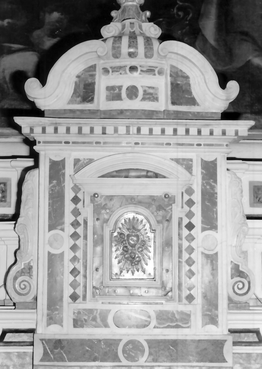 tabernacolo, opera isolata - bottega Italia meridionale (sec. XVIII)