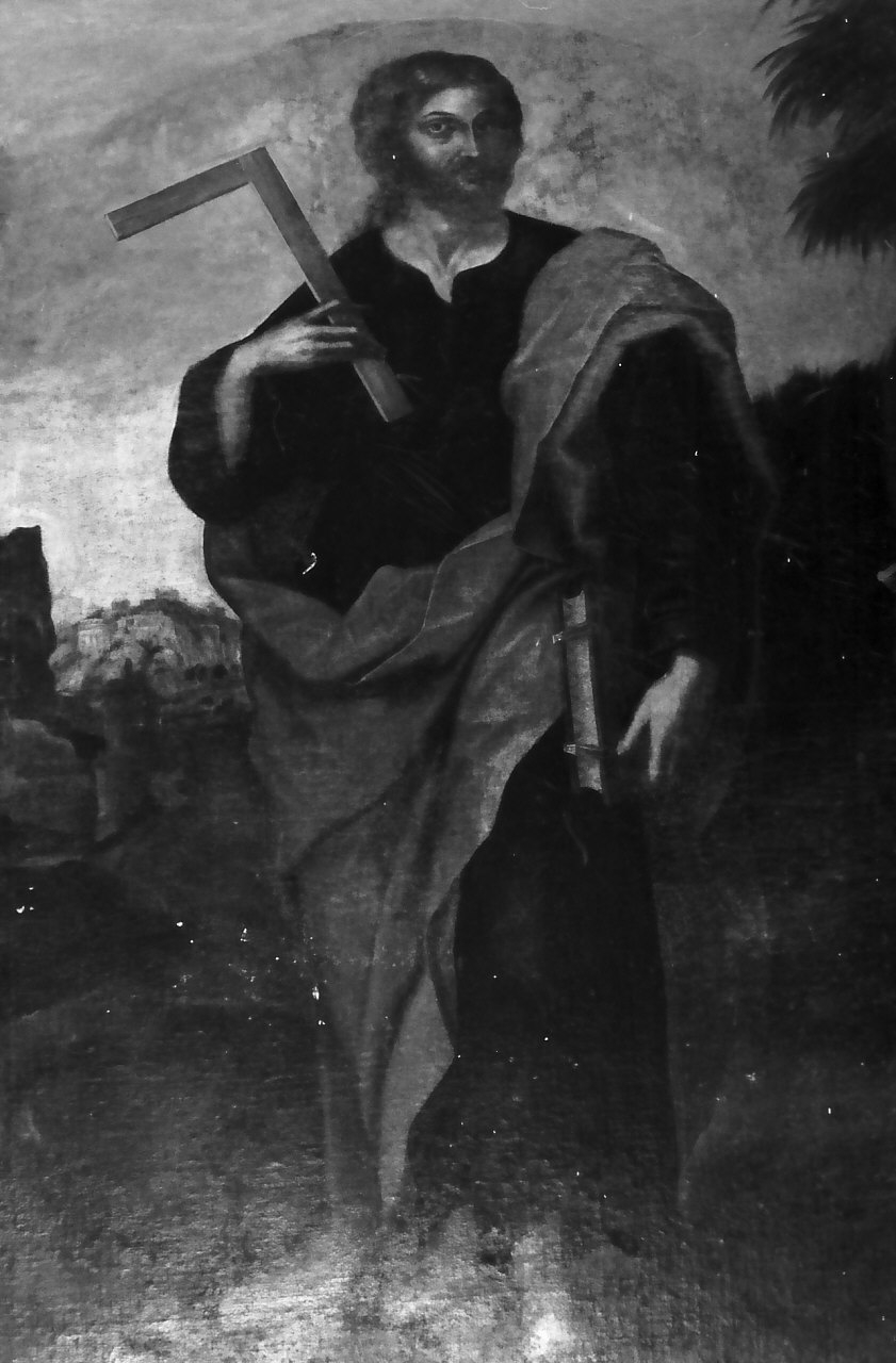 Santo (dipinto, opera isolata) - bottega calabrese (sec. XIX)