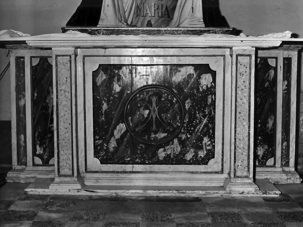 altare, opera isolata - bottega calabrese (sec. XIX)