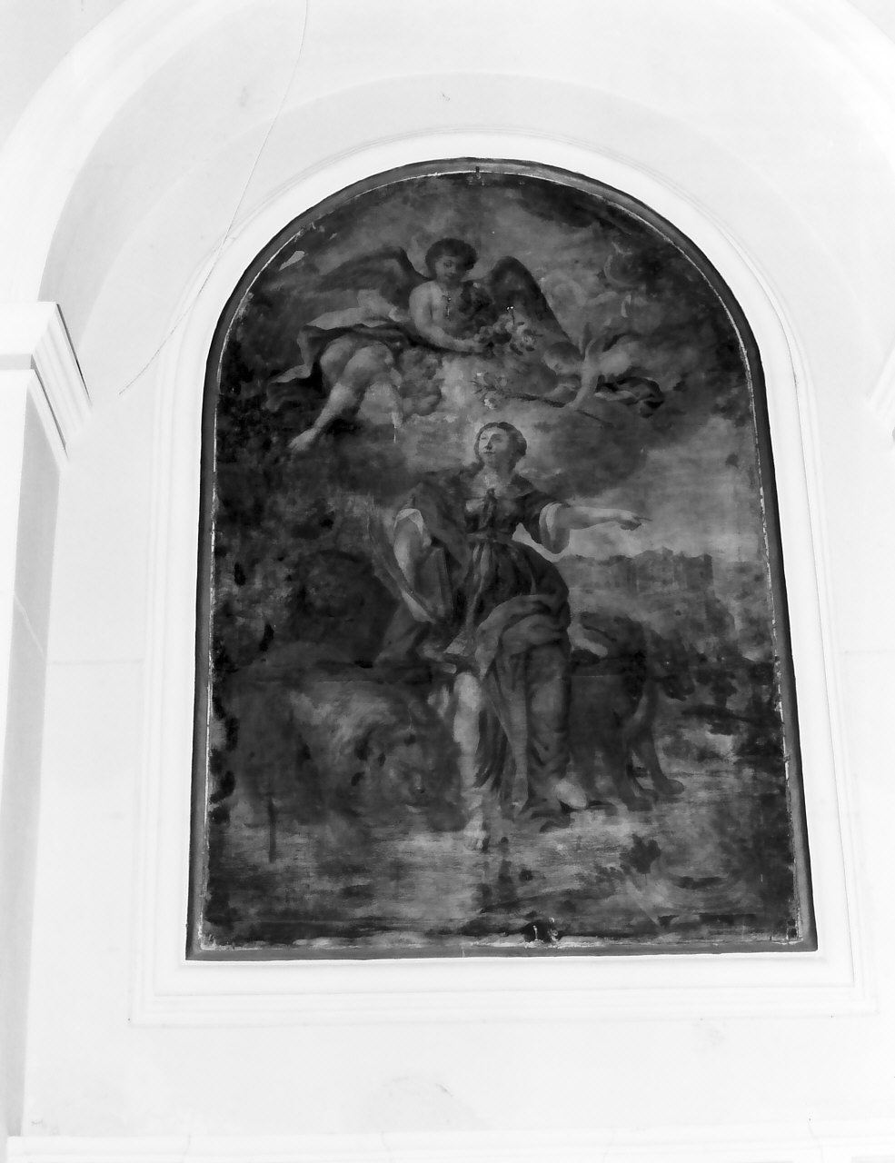 Santa Maria Egiziaca (dipinto, opera isolata) - ambito calabrese (sec. XVIII)