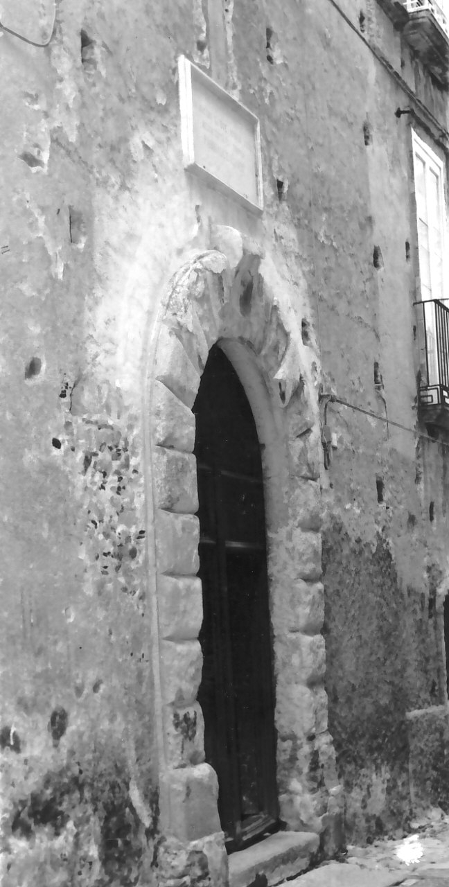 portale, opera isolata - bottega calabrese (sec. XIX)