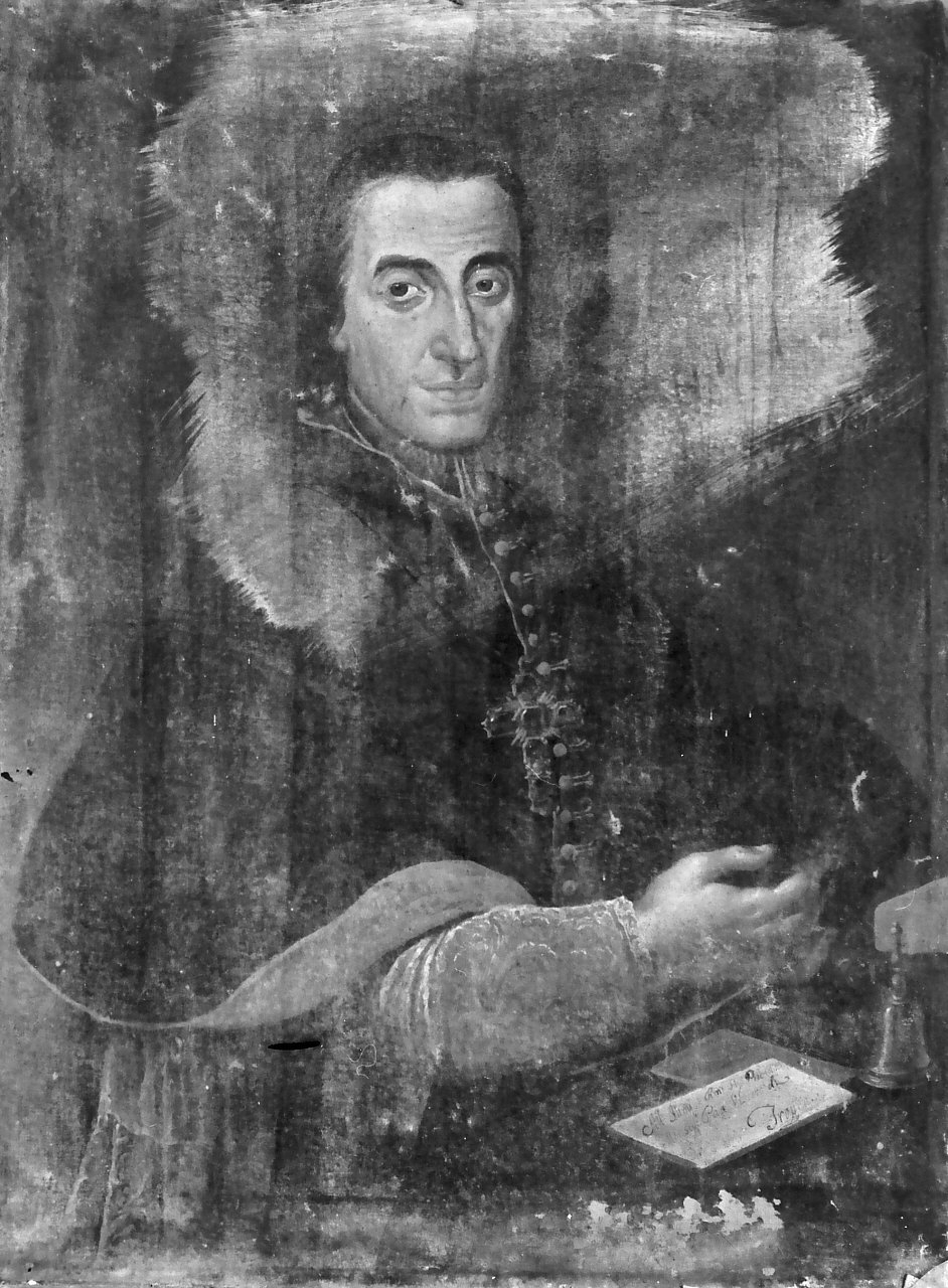 Ritratto di Mons. Felice De Paù, ritratto di ecclesiastico (dipinto, opera isolata) - ambito Italia meridionale (sec. XVIII)