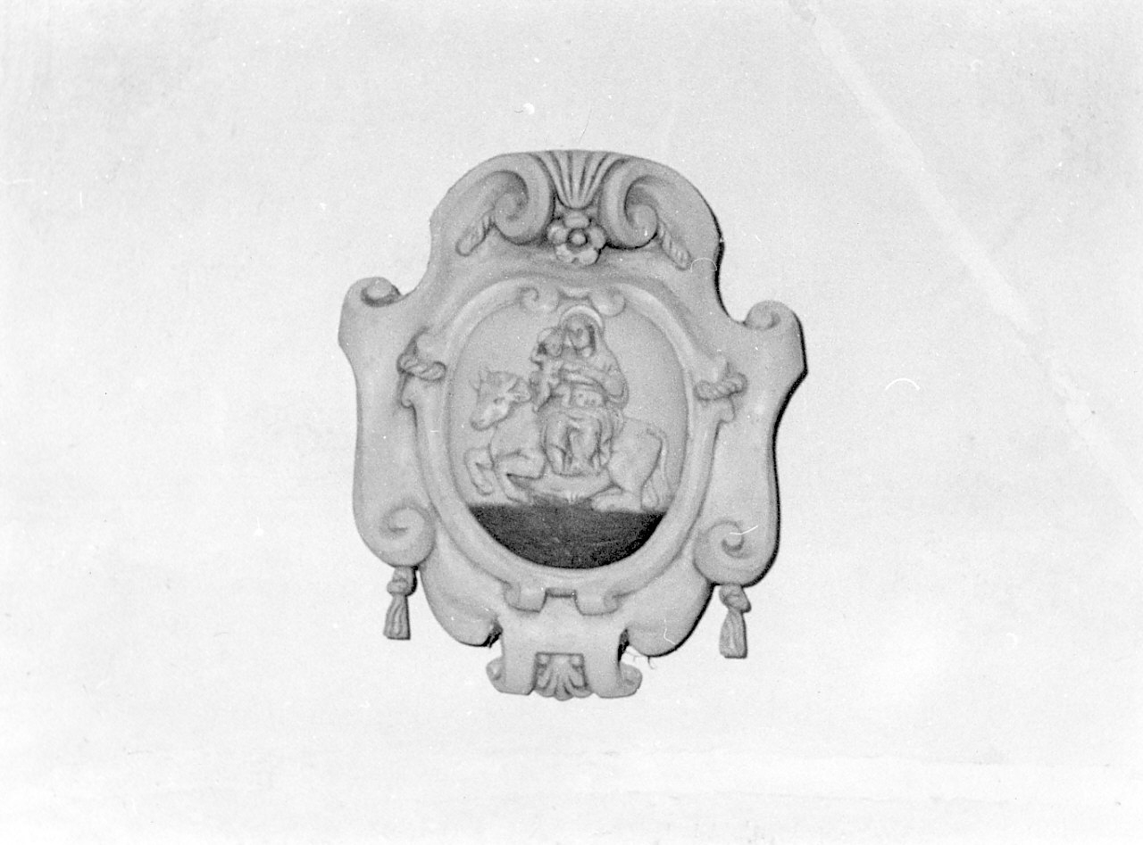 stemma (decorazione plastica, opera isolata) - bottega calabrese (sec. XIX)
