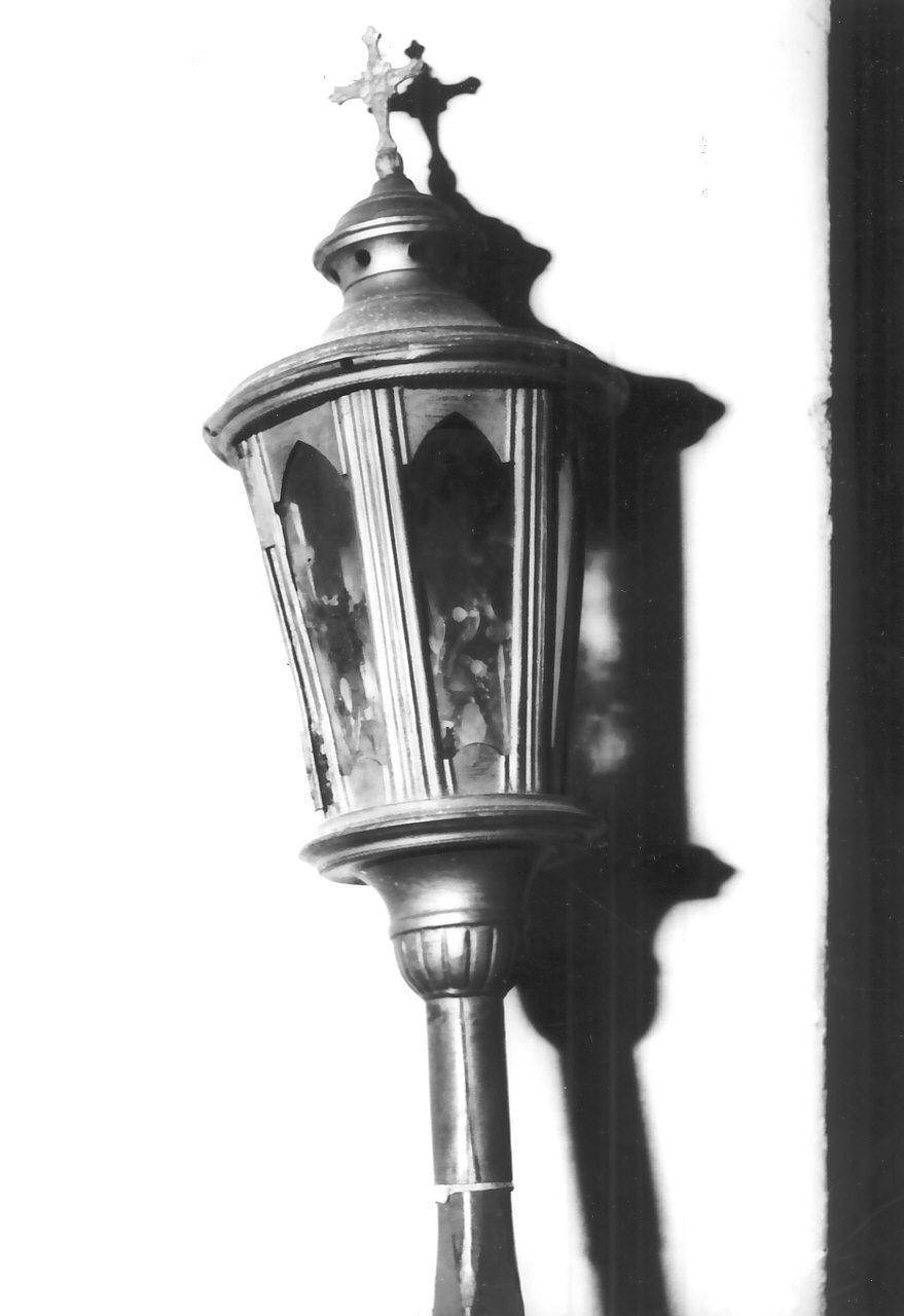lanterna processionale, serie - bottega Italia meridionale (fine/inizio secc. XIX/ XX)