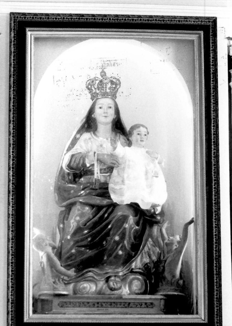 Madonna del Carmelo (statua) - bottega calabrese (sec. XIX)