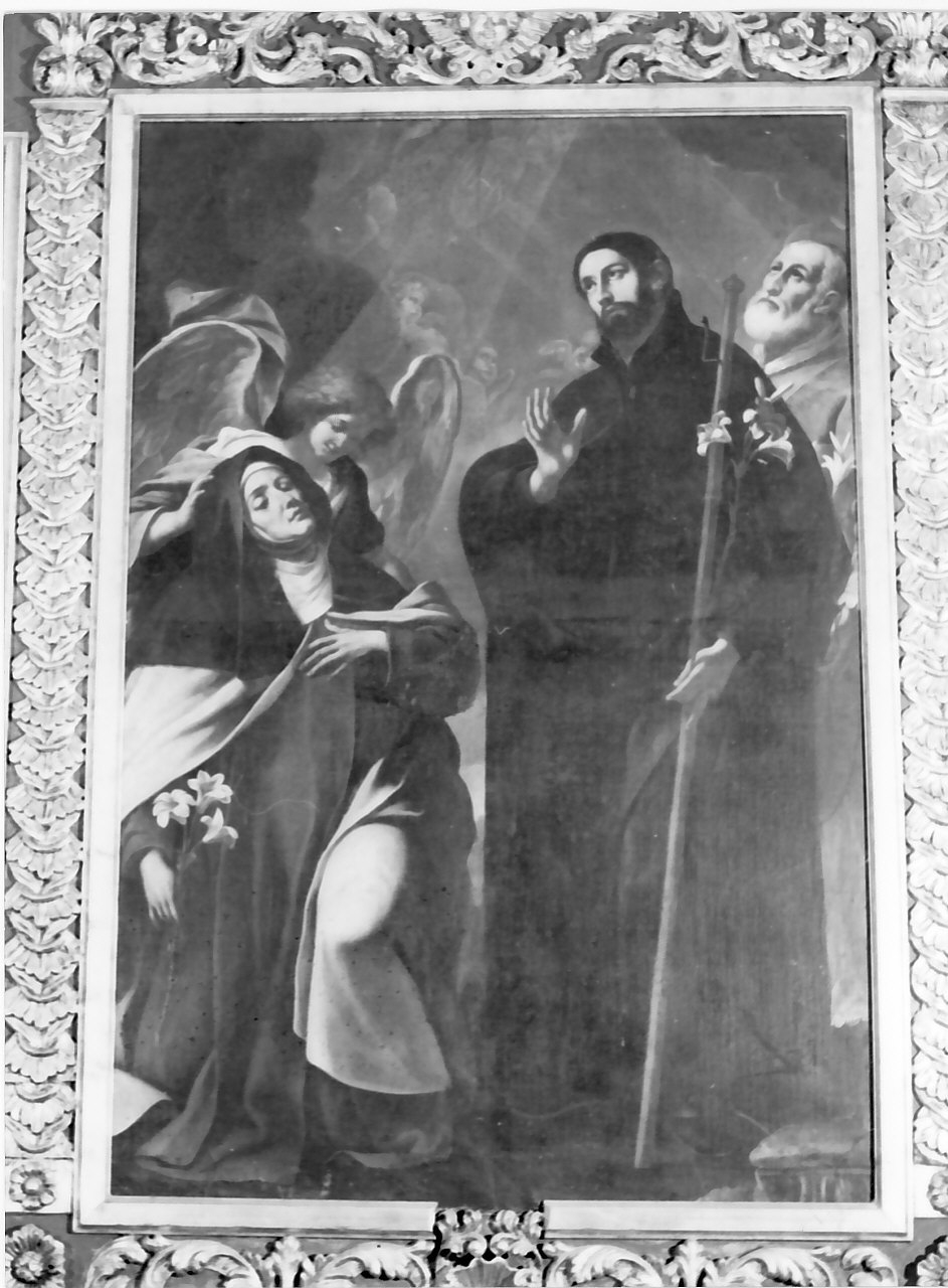 Santa Teresa (dipinto, opera isolata) - ambito calabrese (sec. XVII)