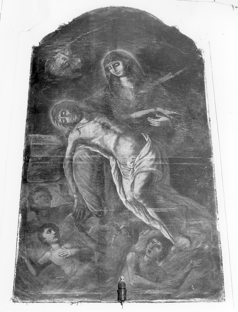 Pietà (dipinto) di Santanna Giuseppe (sec. XIX)