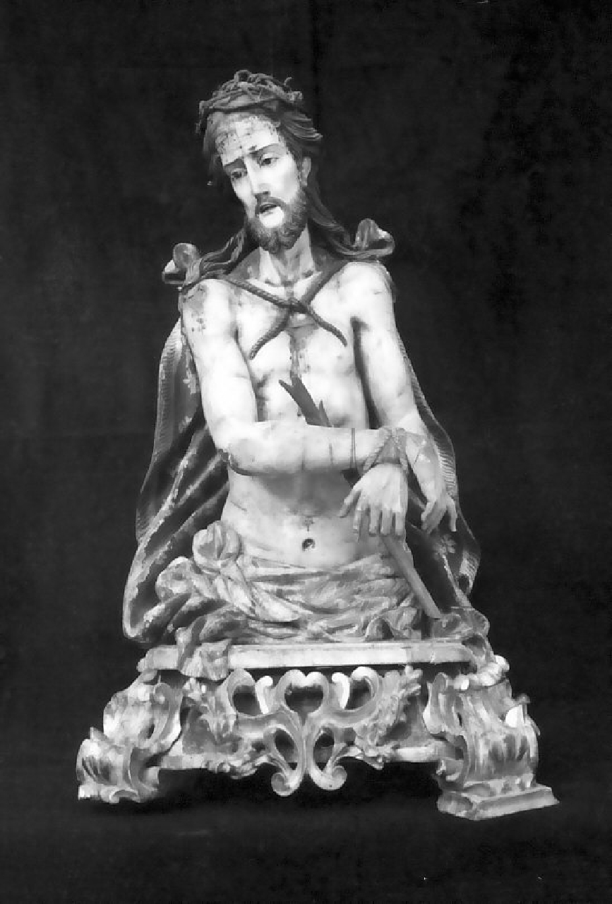 Ecce Homo (statua, opera isolata) - bottega napoletana (sec. XVIII)