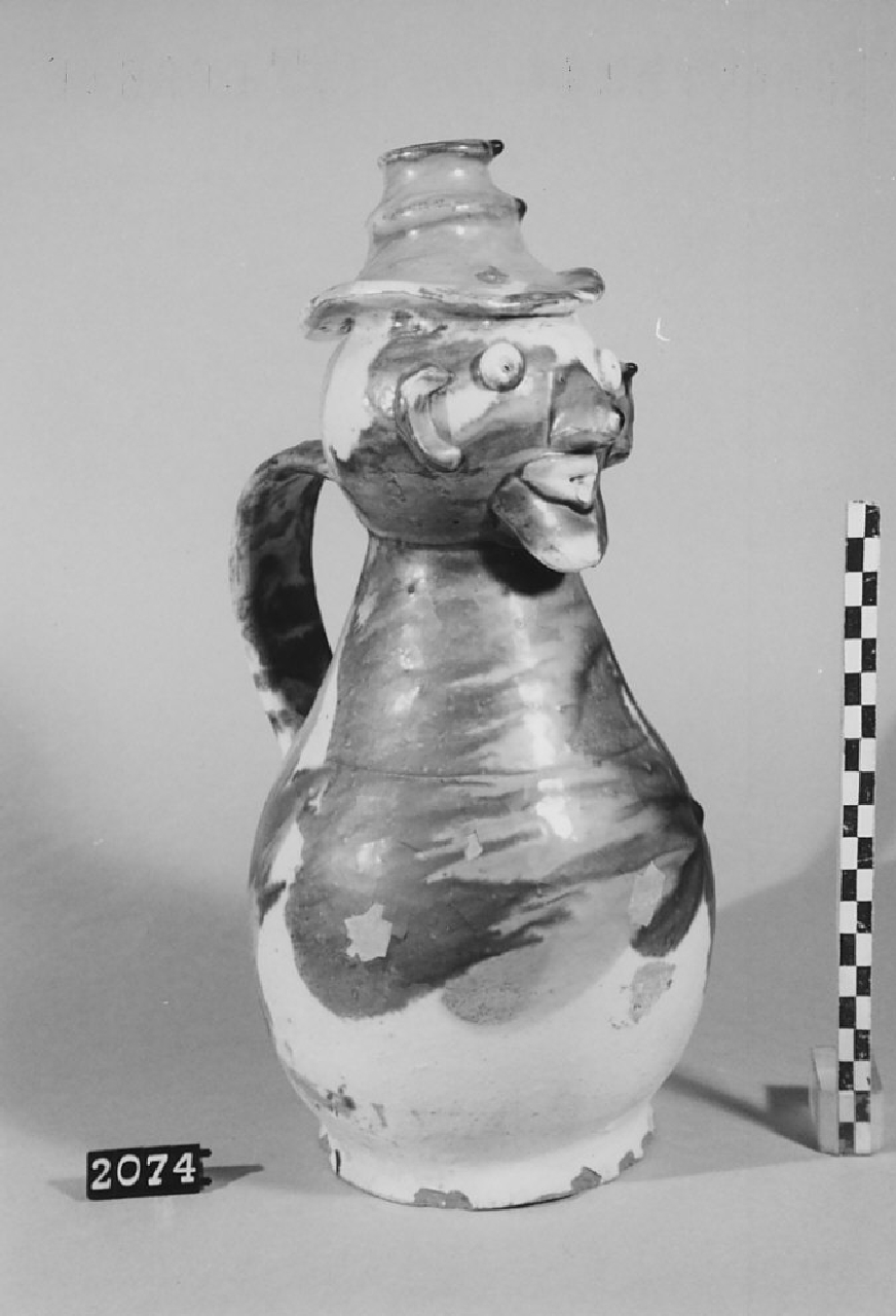 bottiglia, ceramica di Ferraro Giuseppe (Ceramista) (sec. XX seconda metà)