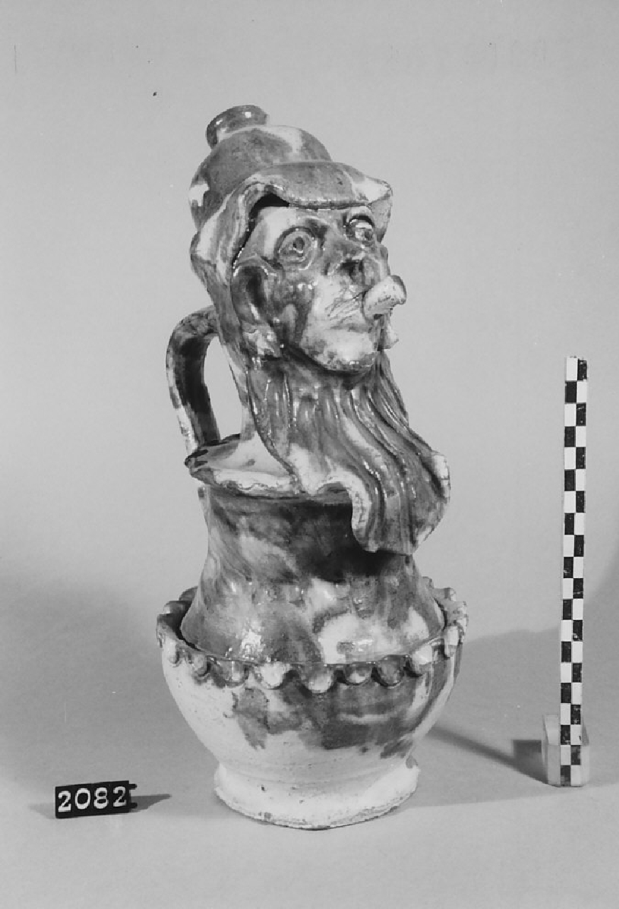 bottiglia, ceramica - produzione di Seminara (1963)