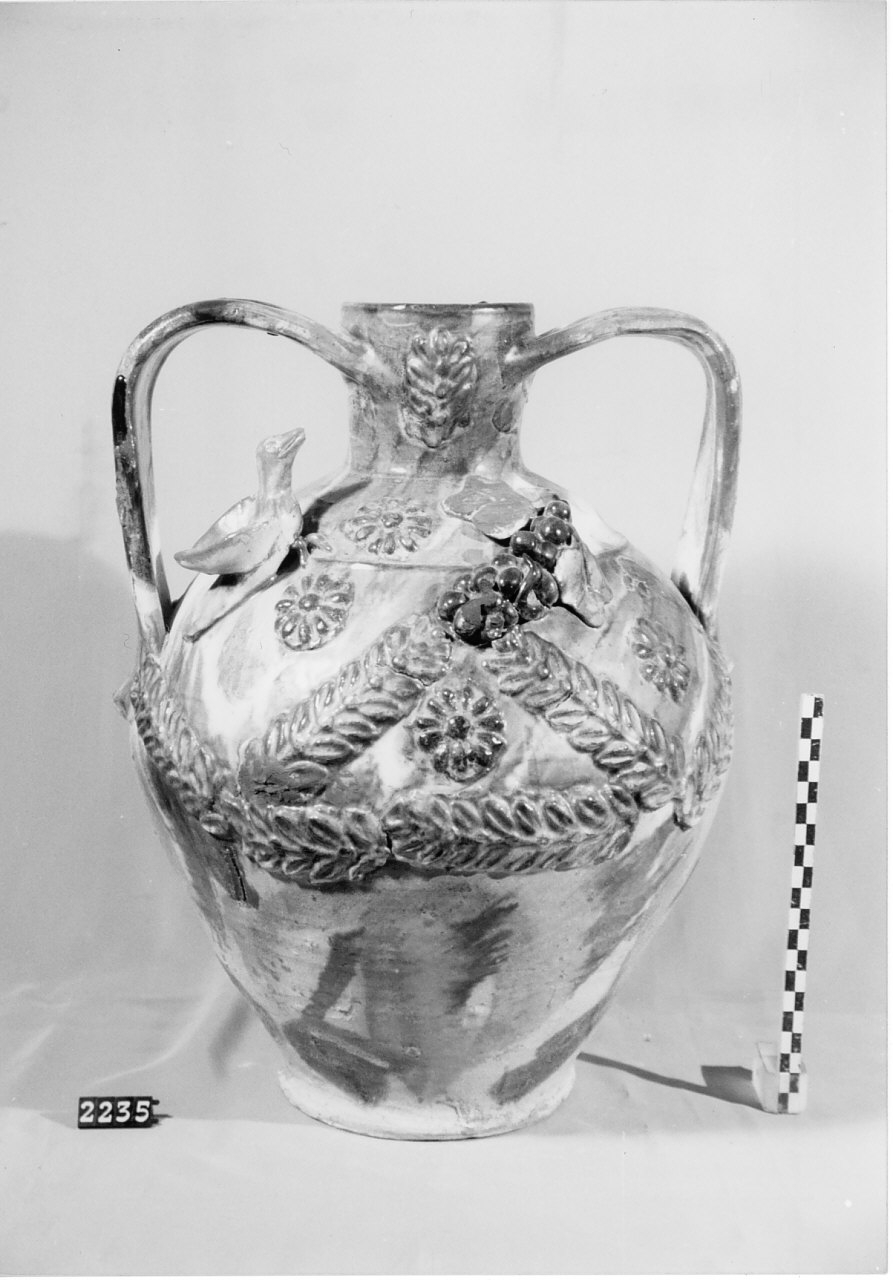 anfora, ceramica - produzione di Seminara (1954)