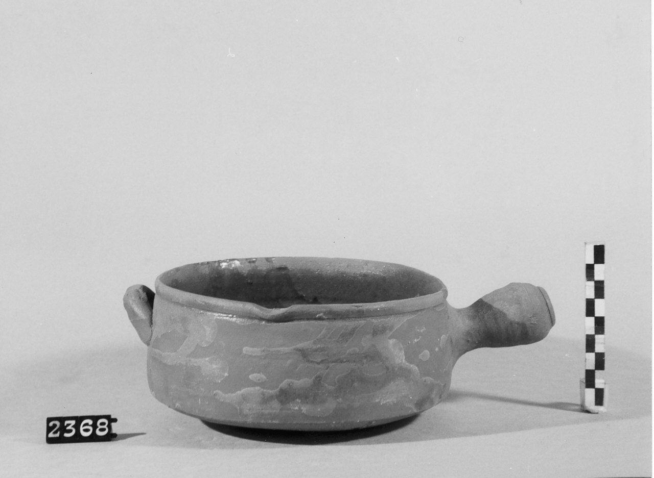 tegame, ceramica - bottega del ceramista (sec. XX seconda metà)