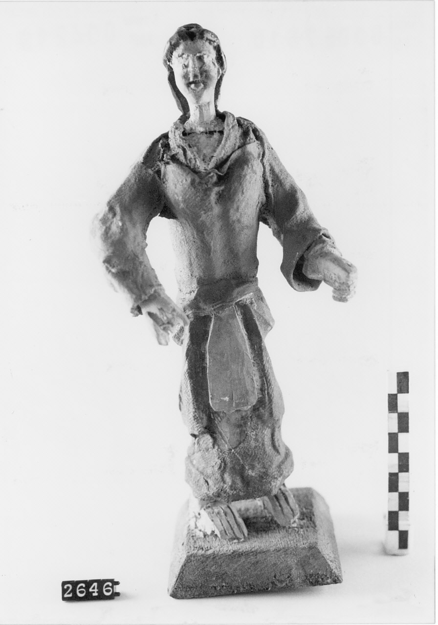 Figura femminile (statuetta da presepe) - bottega meridionale (sec. XIX fine)