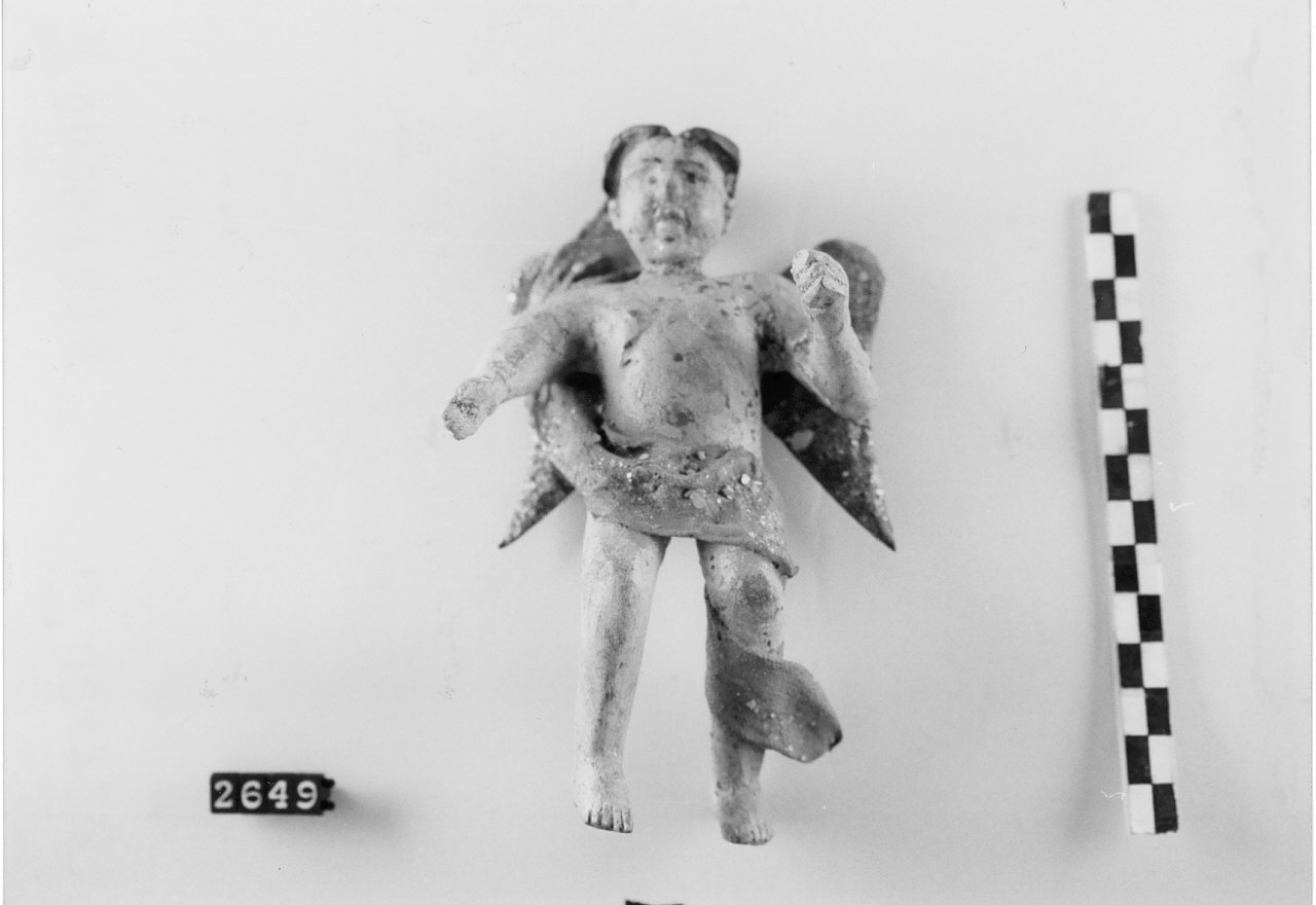 Angelo (statuetta da presepe) - bottega meridionale (sec. XIX fine)