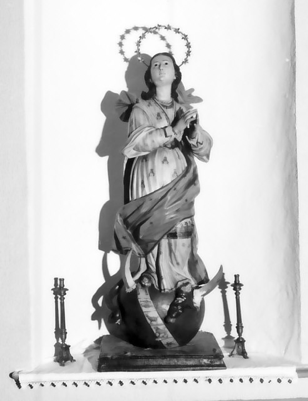 Immacolata Concezione (statua) - bottega Italia meridionale (metà sec. XIX)