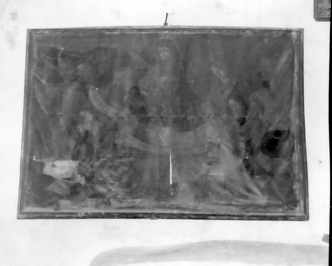 trasporto di Cristo al sepolcro (dipinto, opera isolata) - ambito calabrese (sec. XVI)