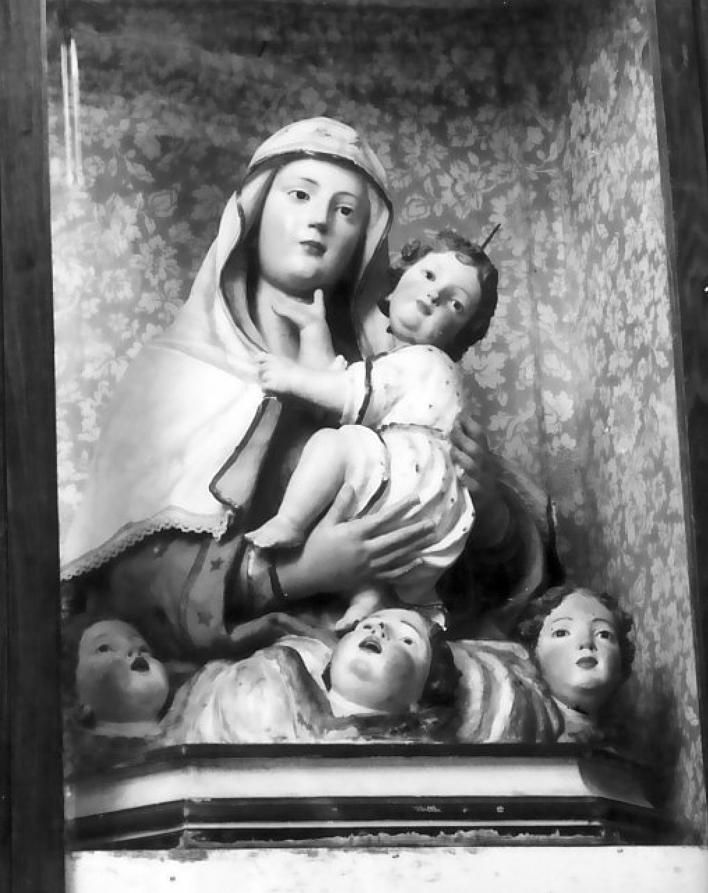 Madonna del Carmelo (scultura) - bottega Italia meridionale (sec. XVIII)