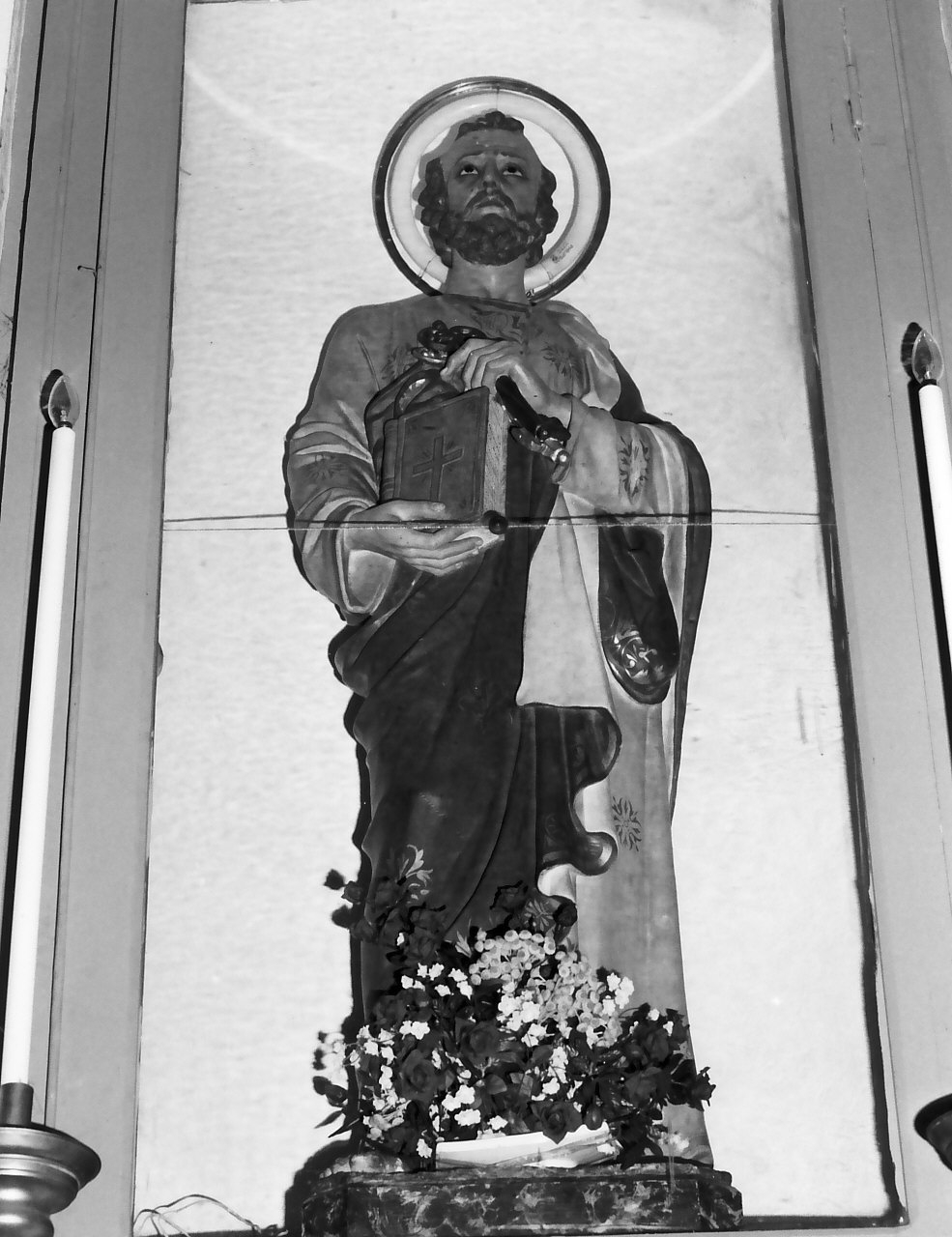 San Pietro (statua, opera isolata) - bottega Italia meridionale (sec. XVIII)