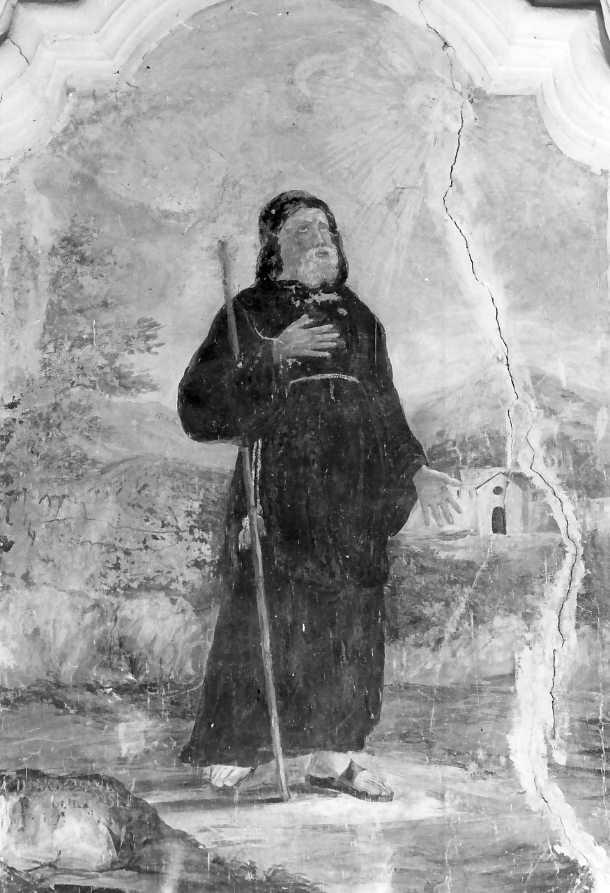 San Francesco di Paola (dipinto) di Onterrabo R (sec. XIX)