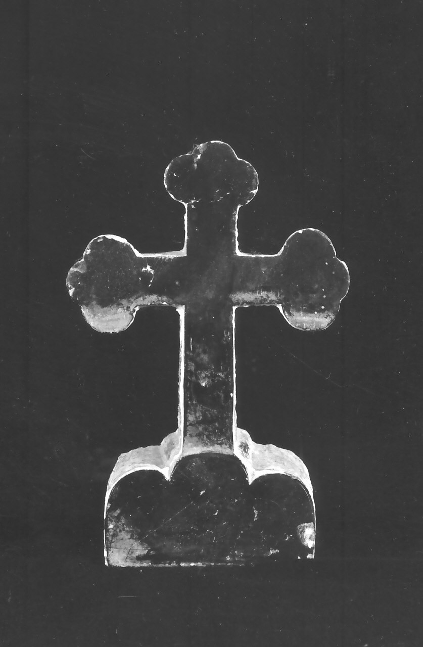 croce d'altare, opera isolata - bottega calabrese (fine/inizio secc. XVIII/ XIX)