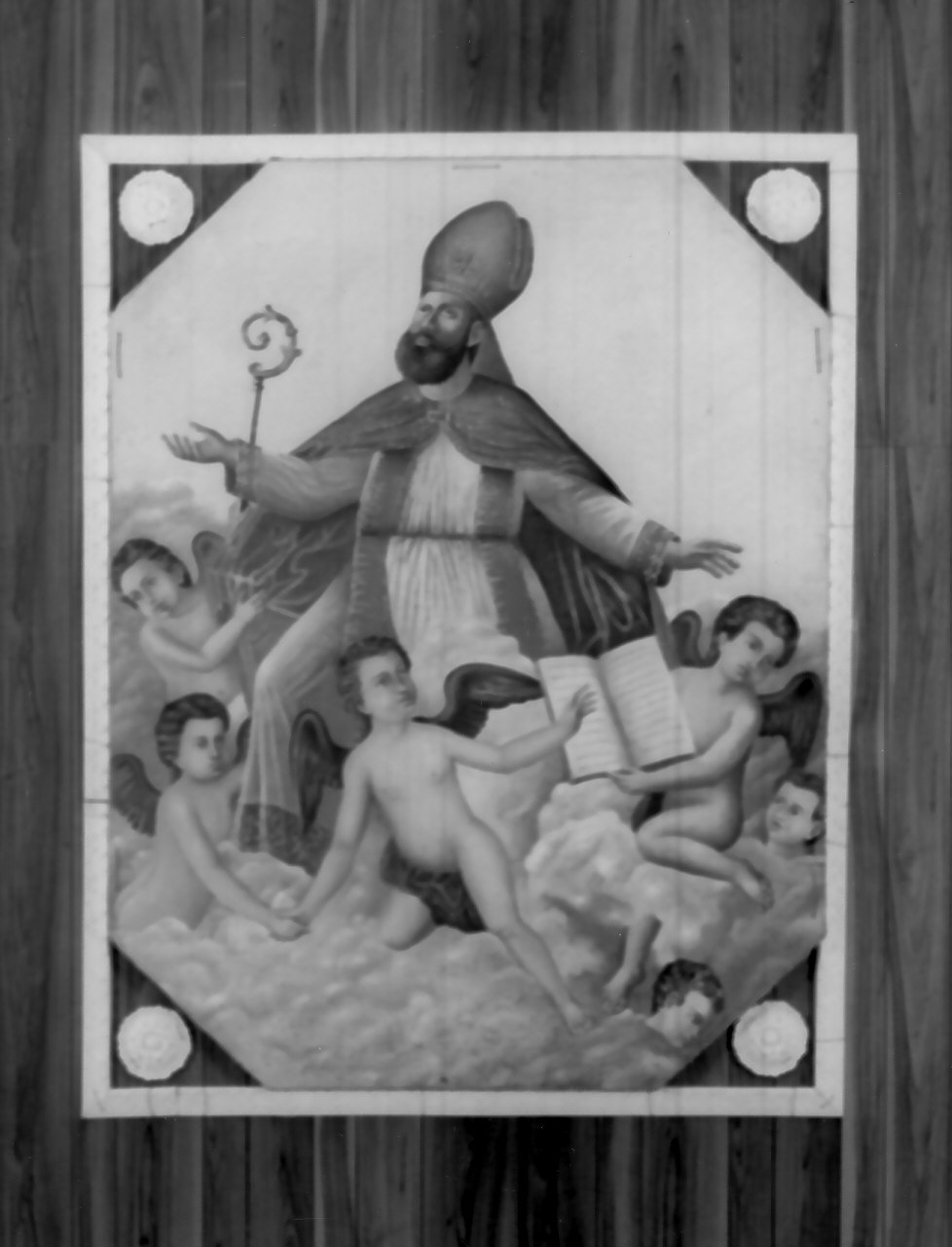 Sant'Ilario Vescovo (dipinto, opera isolata) - ambito calabrese (fine/inizio secc. XIX/ XX)