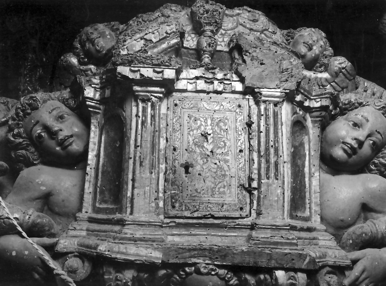 tabernacolo, elemento d'insieme di Da Carere Diego (sec. XVII)