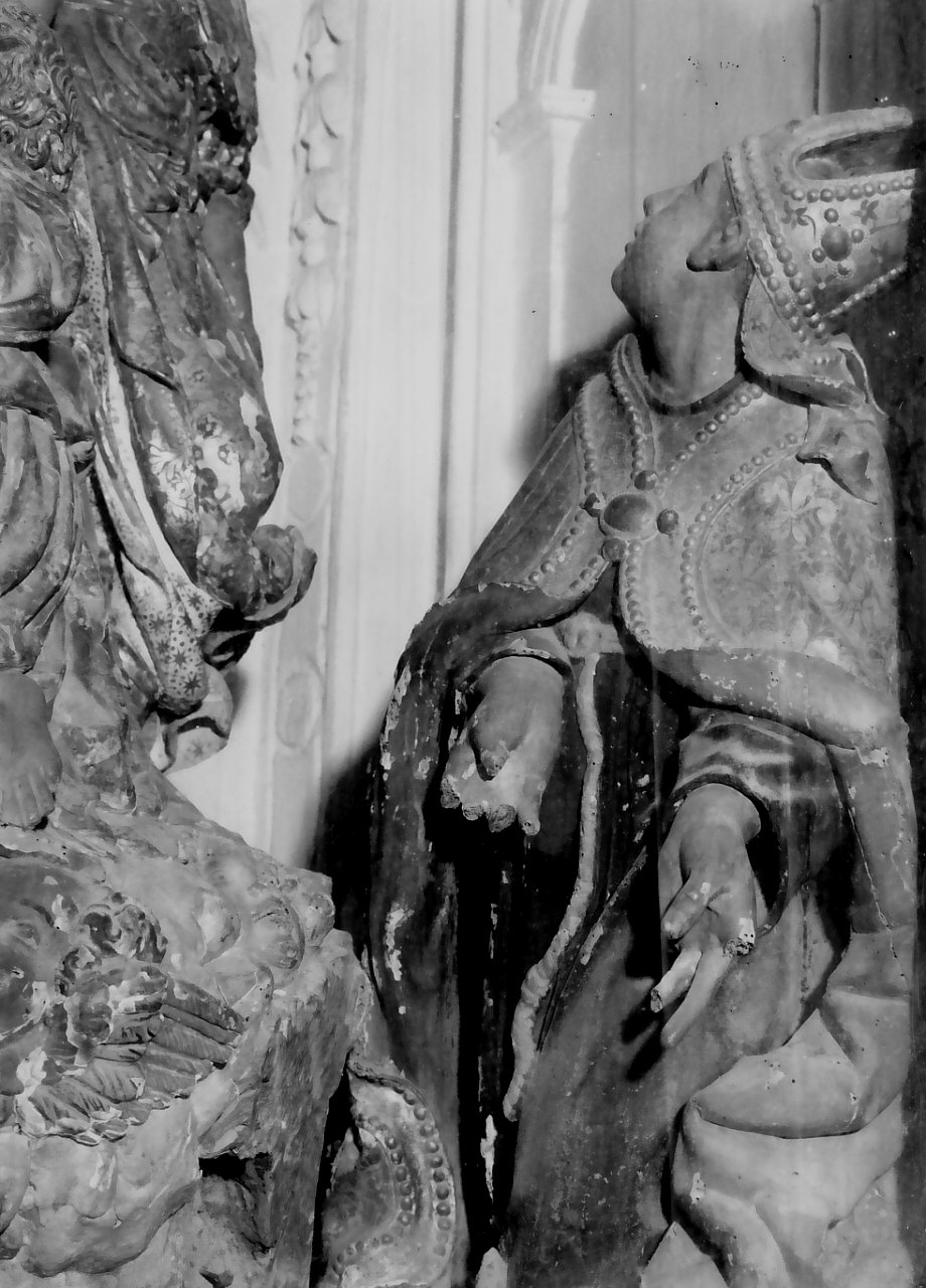 San Ludovico (statua, elemento d'insieme) di Da Carere Diego (sec. XVII)