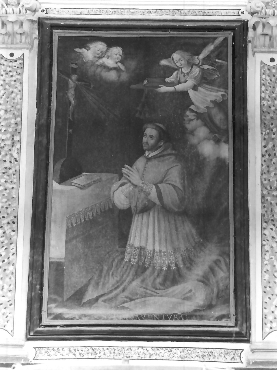 San Bonaventura (dipinto, opera isolata) - ambito Italia meridionale (sec. XVII)