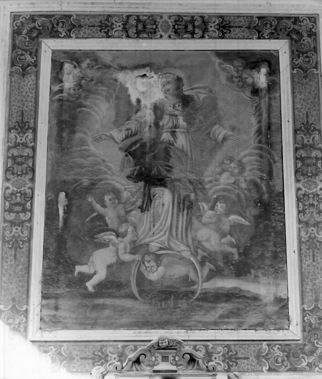 Immacolata Concezione (dipinto, opera isolata) - ambito Italia meridionale (sec. XVIII)