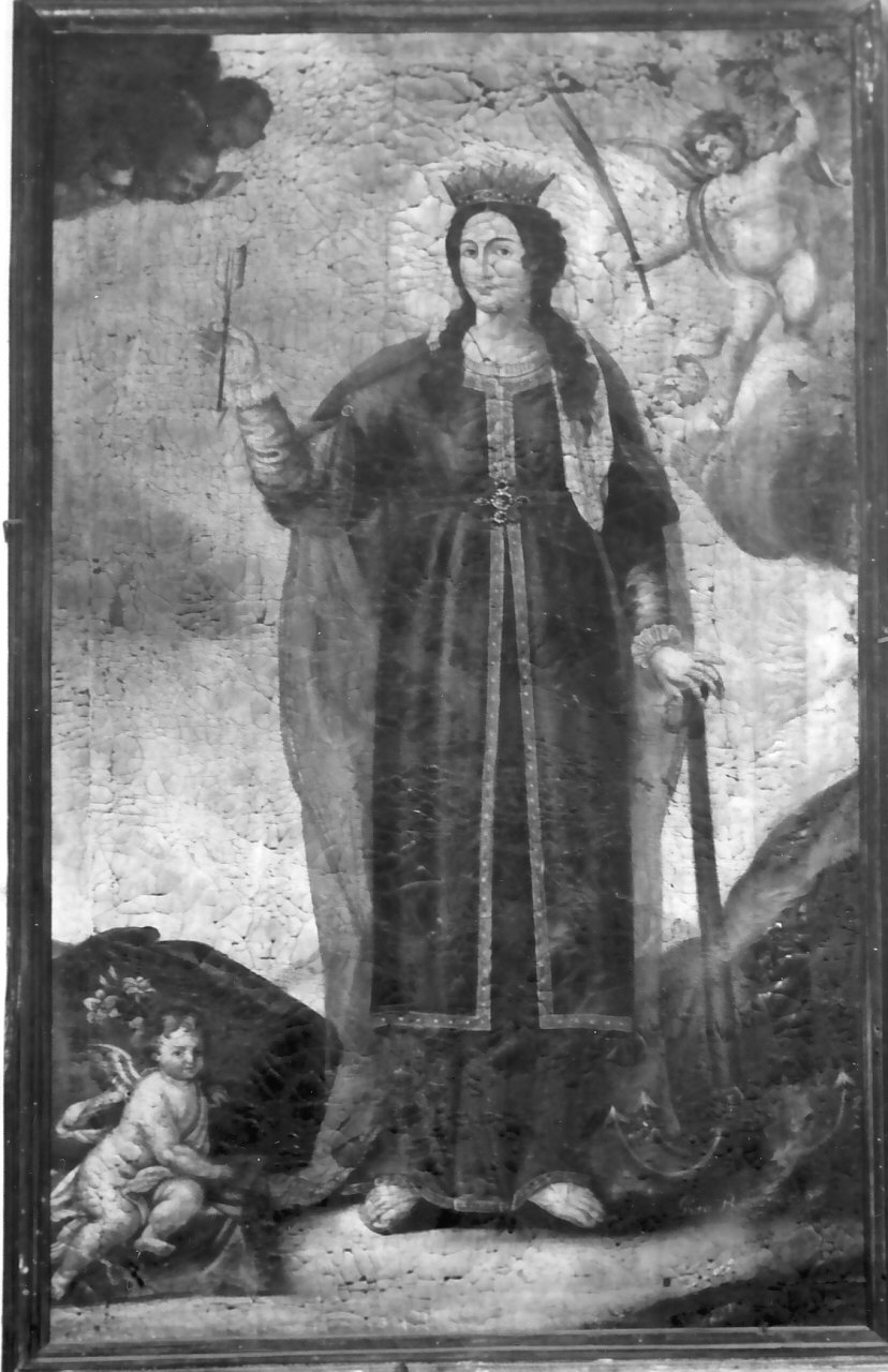 Santa Filomena (dipinto, opera isolata) di Gaetano B (sec. XIX)