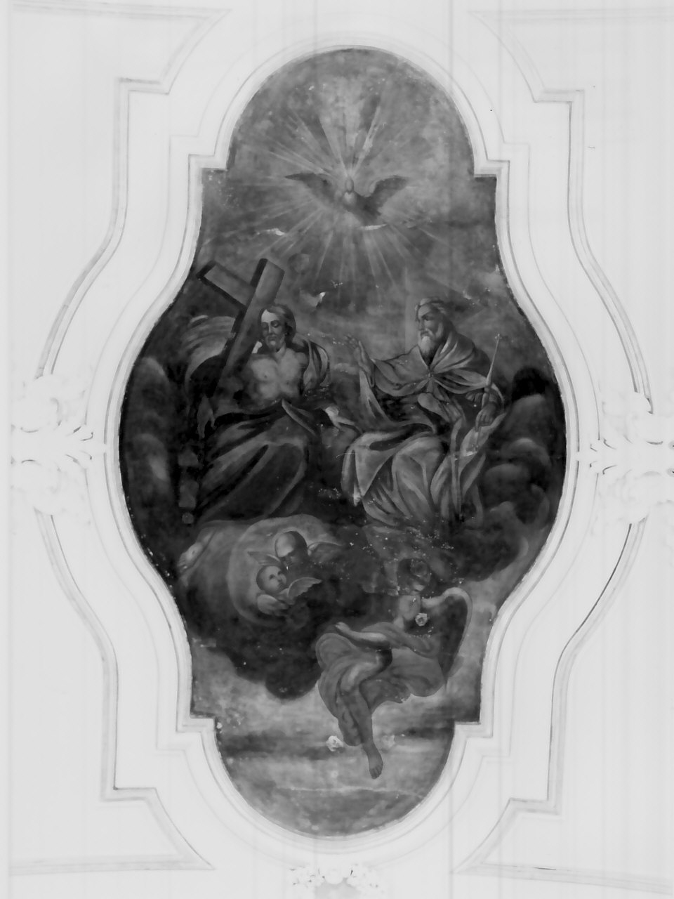 Trinità (dipinto, opera isolata) - ambito Italia meridionale (inizio sec. XIX)