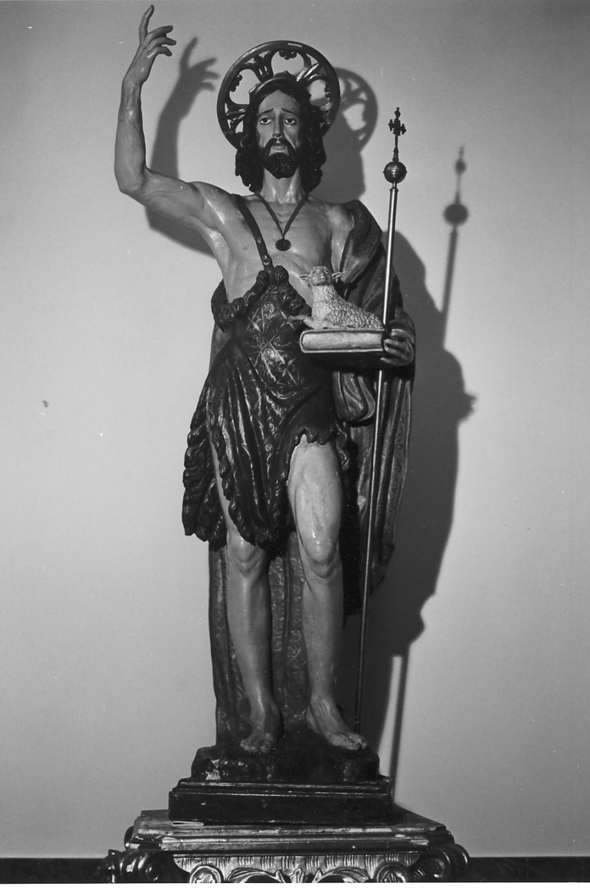 San Giovanni Battista (statua, opera isolata) - bottega Italia meridionale (sec. XX)