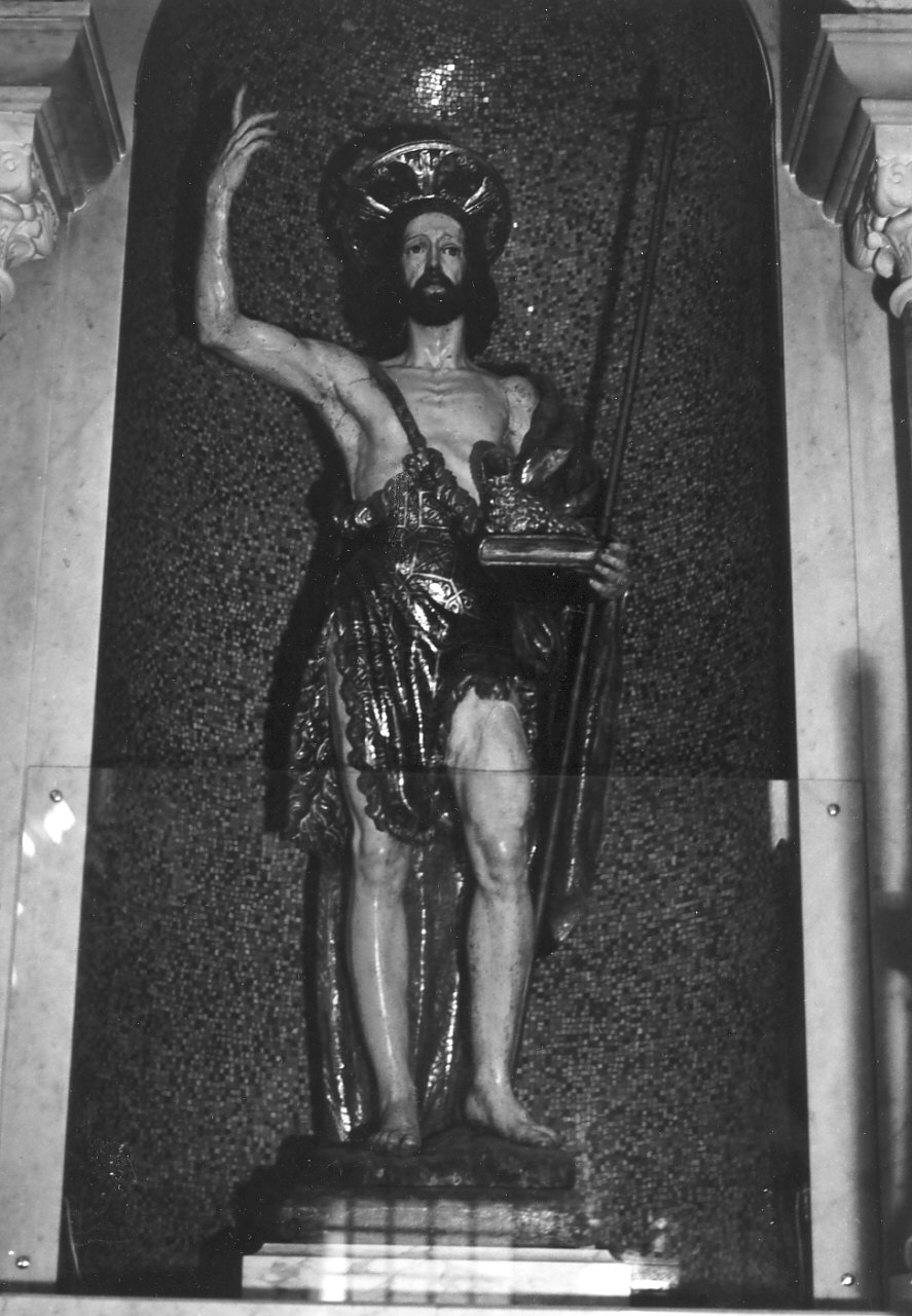 San Giovanni Battista (statua, opera isolata) - bottega Italia meridionale (fine sec. XVII)