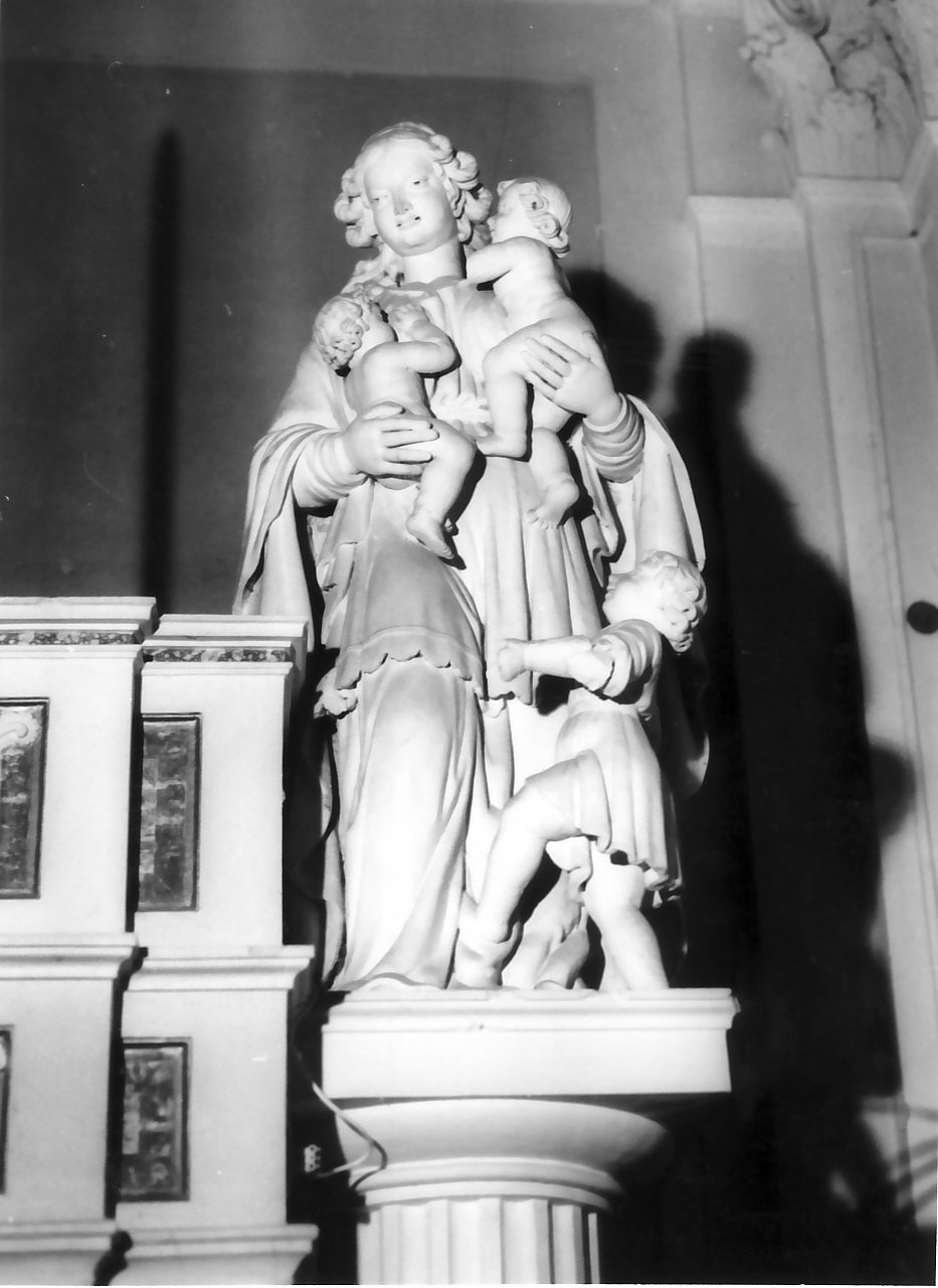 Fede (statua, elemento d'insieme) - bottega Italia meridionale (sec. XIX)