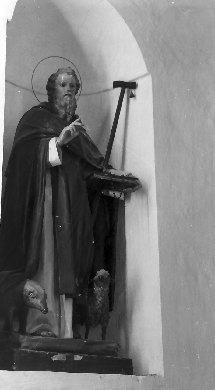 Sant'Antonio Abate (statua) - ambito calabrese (sec. XIX)