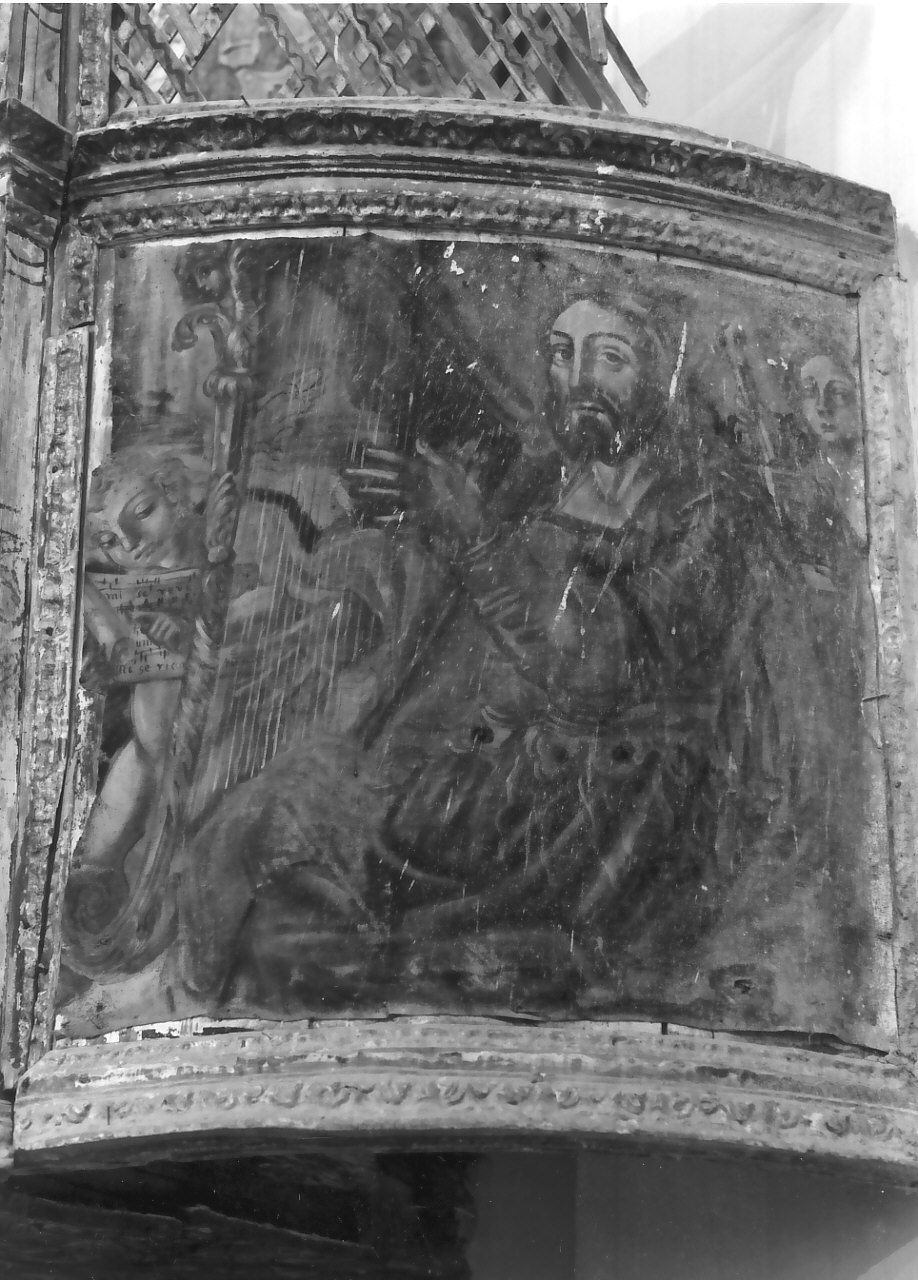 re Davide (dipinto, elemento d'insieme) - bottega Italia meridionale (sec. XVIII)