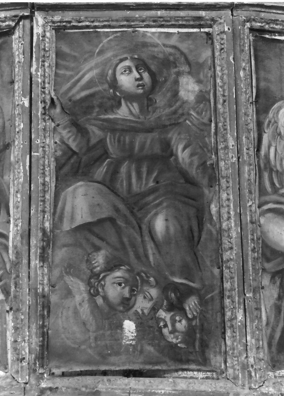 Madonna Assunta (dipinto, elemento d'insieme) - bottega Italia meridionale (sec. XVIII)
