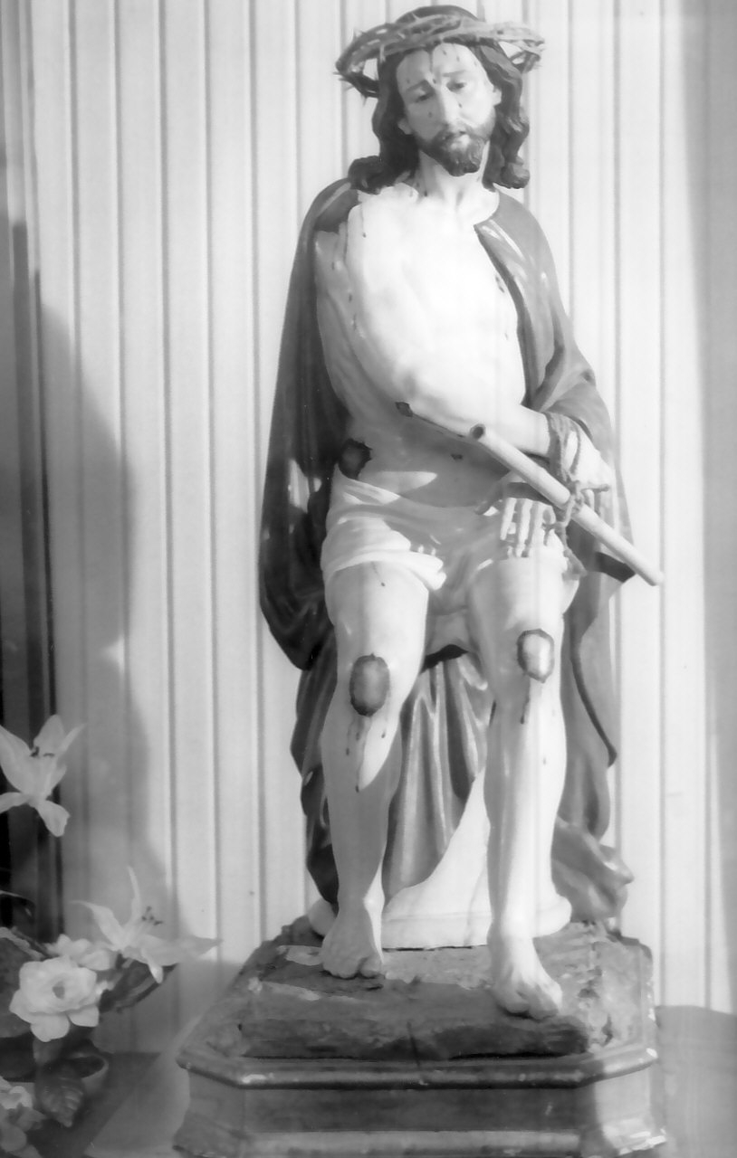 Ecce Homo (statua, opera isolata) - bottega Italia meridionale (fine/inizio secc. XIX/ XX)