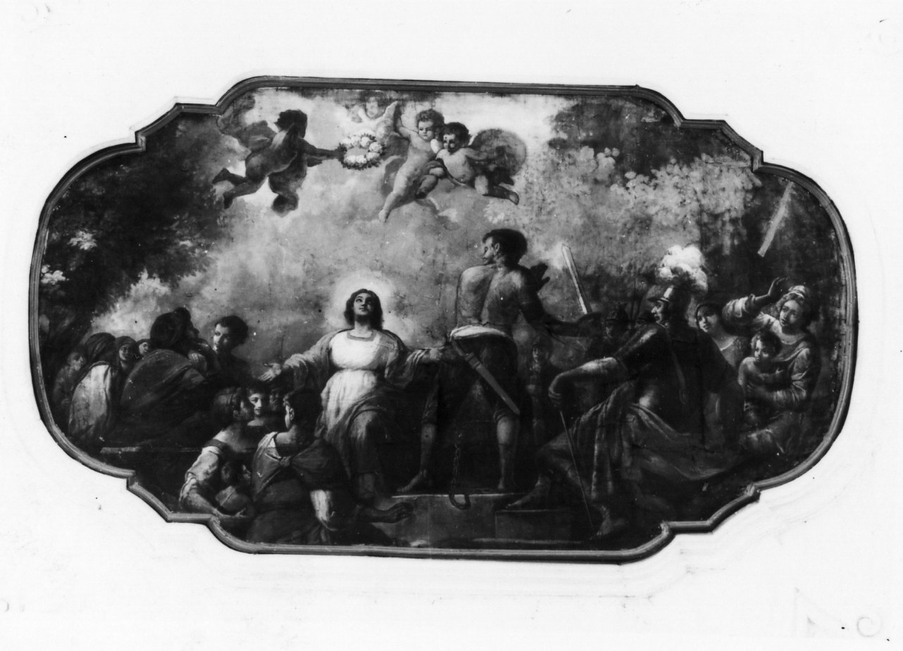 martirio di Santa Sofia (dipinto) di Cacciapuoti Nicola (metà sec. XVIII)