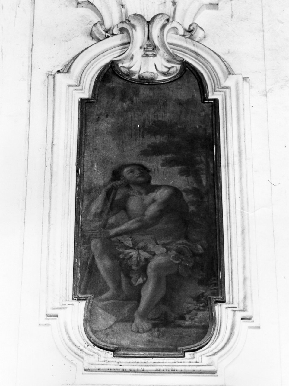 San Giovanni Battista (dipinto) di Cacciapuoti Nicola (sec. XVIII)