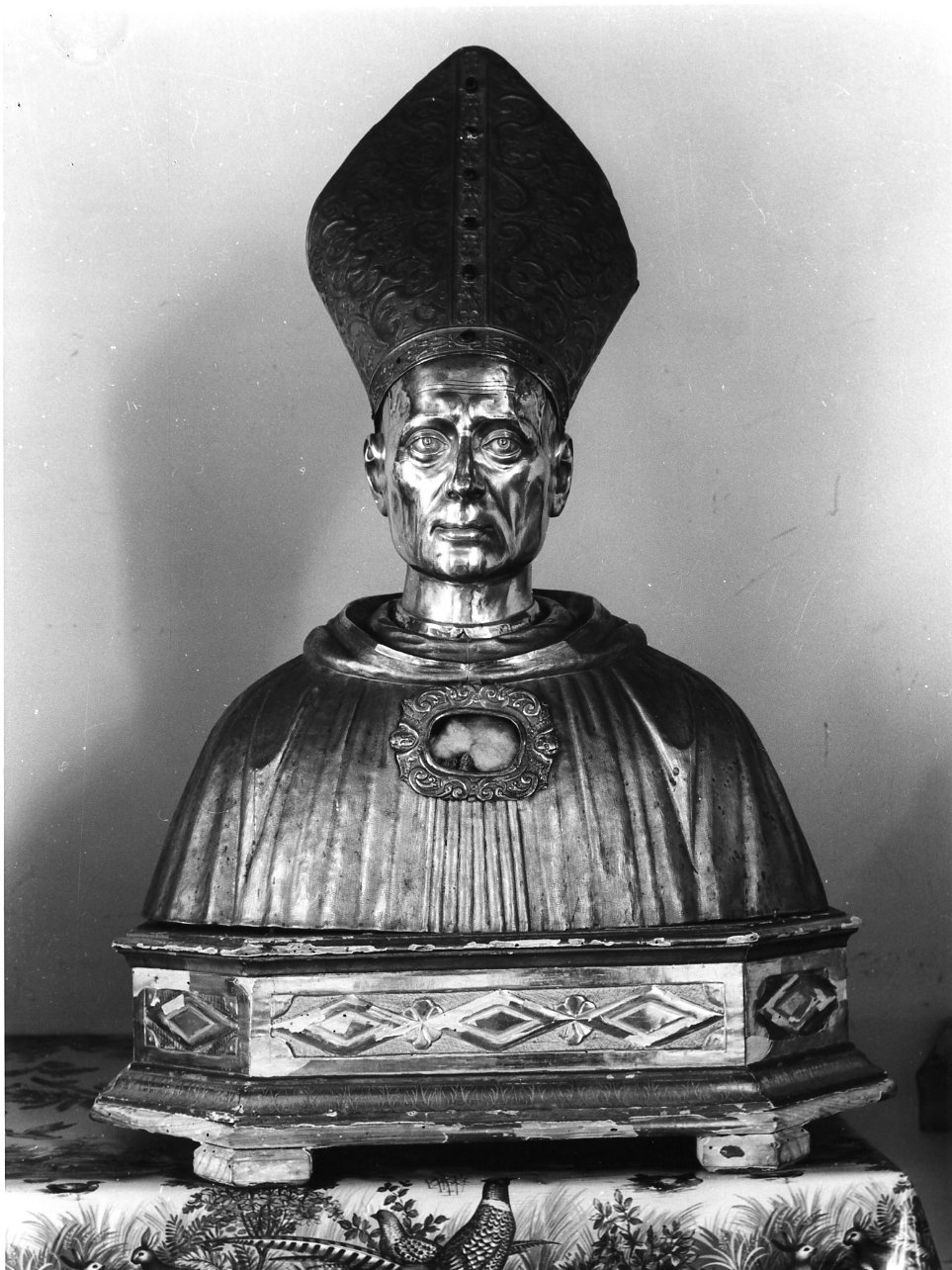 San Romito (reliquiario - a busto) - bottega napoletana (metà sec. XVII)